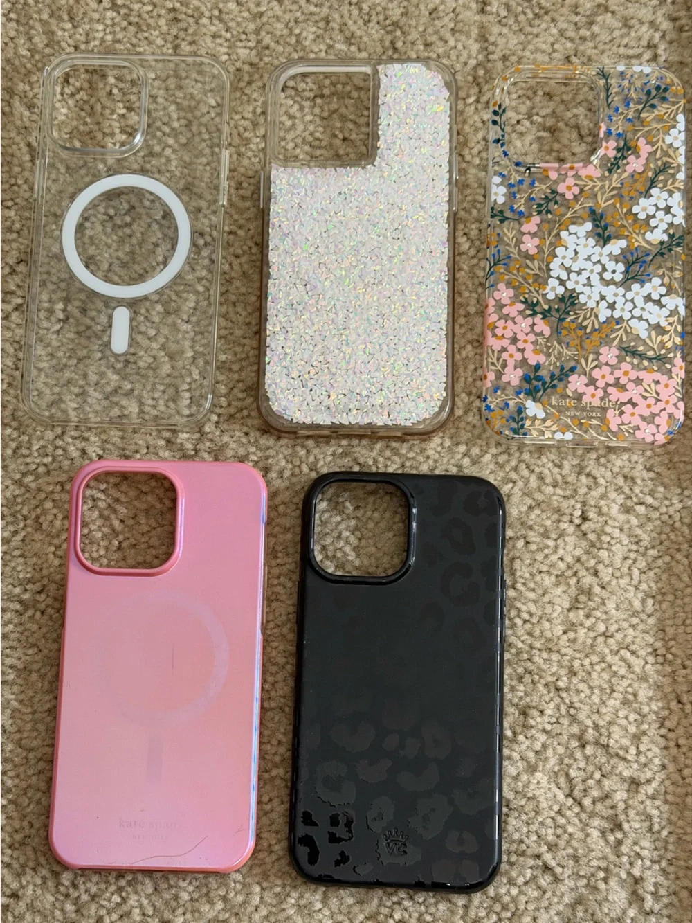 Lot of iPhone 14 Pro Max Phone Cases & Tempered Glass Screen Protectors GUC